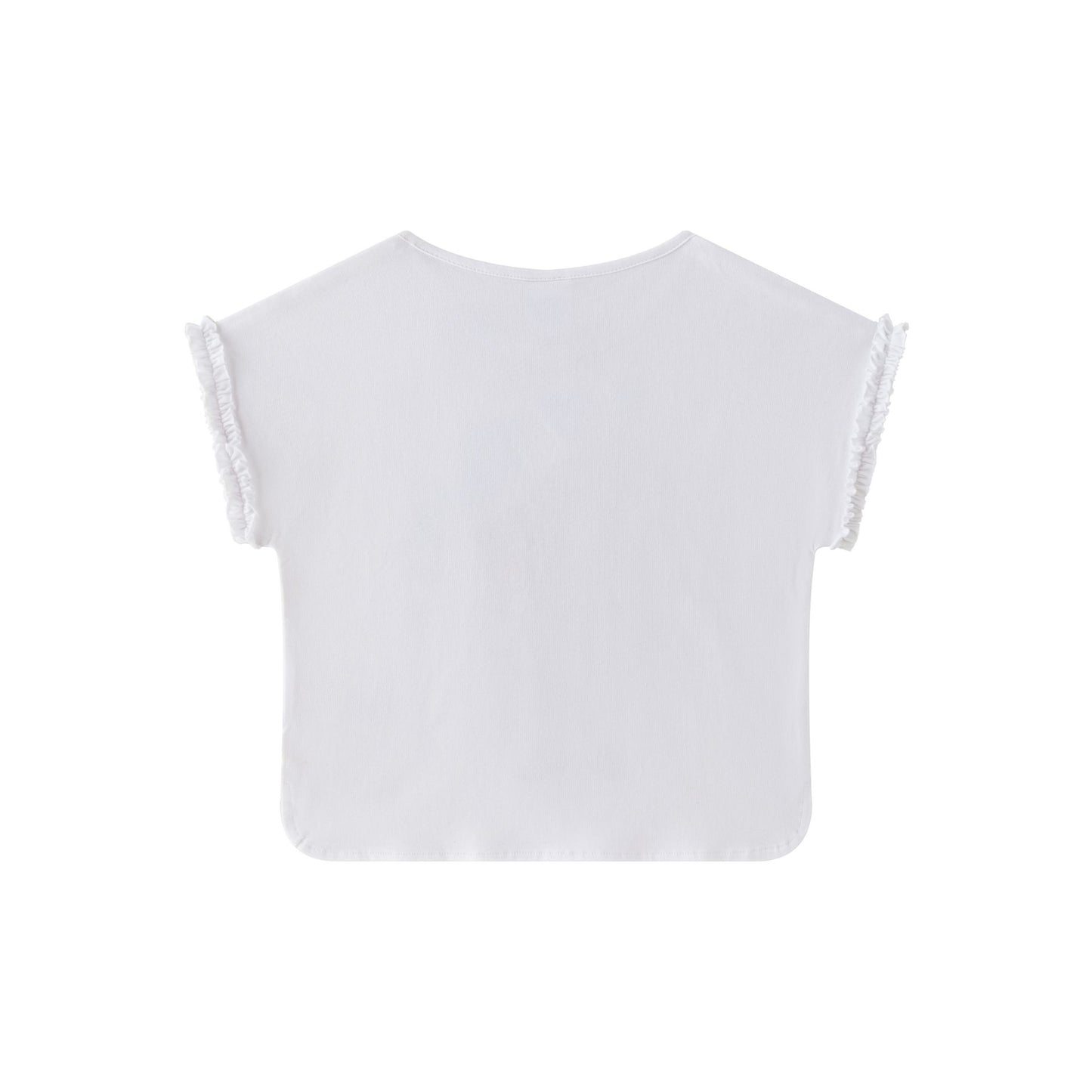 Camiseta de niña con estampado - Newness 2024 - Detalle 1 - Moda Infantil Chicle