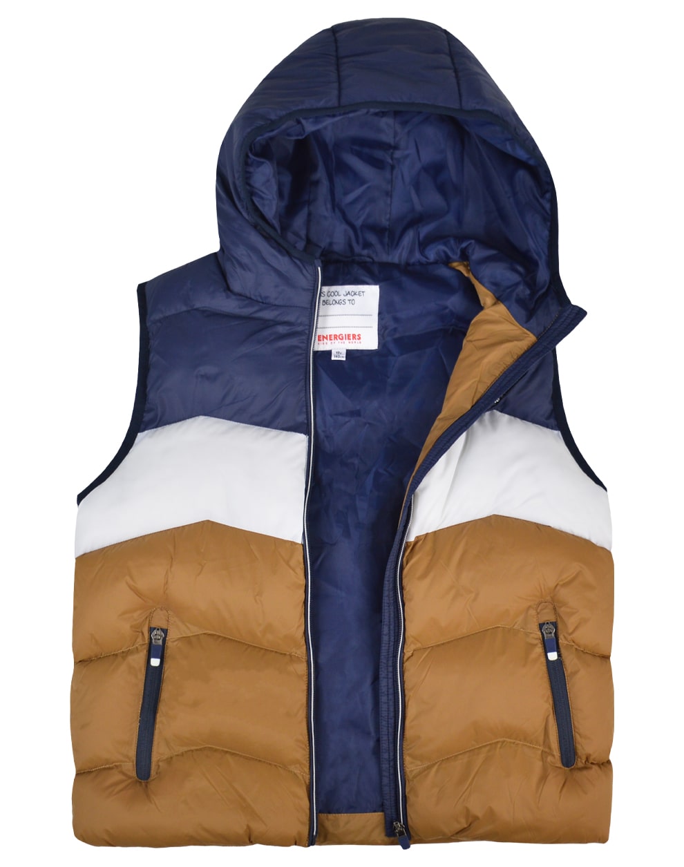 Chaleco de niño de Energiers - Frontal - Moda Infantil Chicle