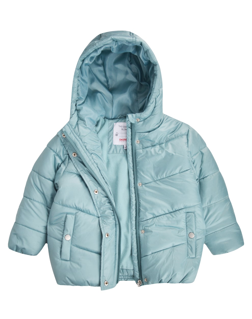 Chaqueta niña menta Energiers - Detalle 2 - Moda Infantil Chicle