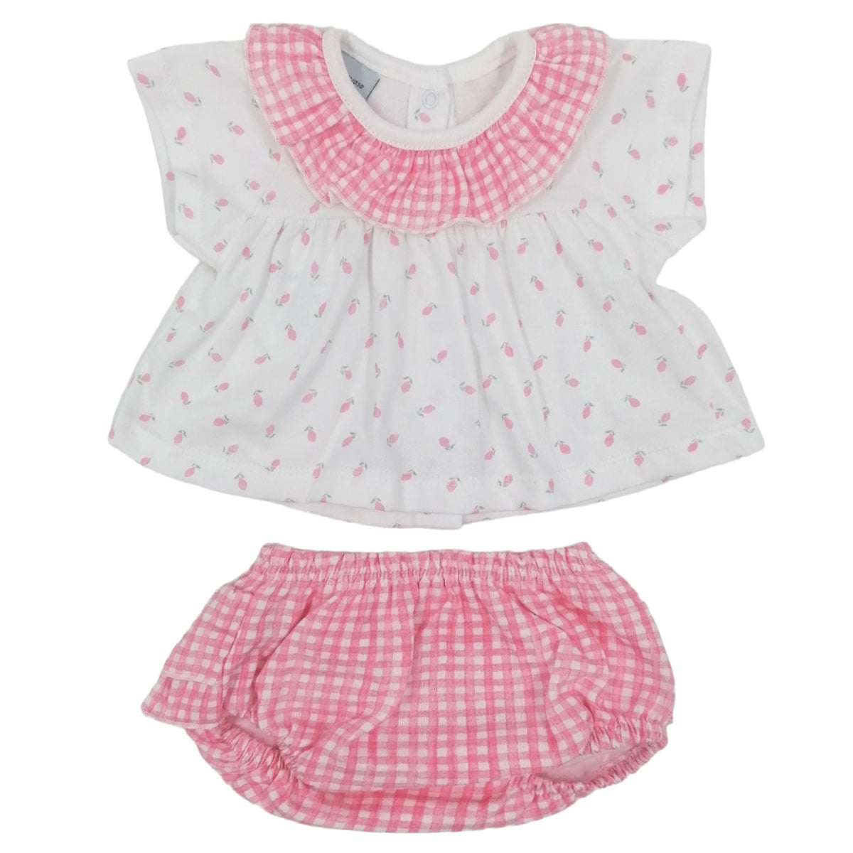 Conjunto bebé niña primera puesta - Babidu - Frontal - Moda Infantil Chicle