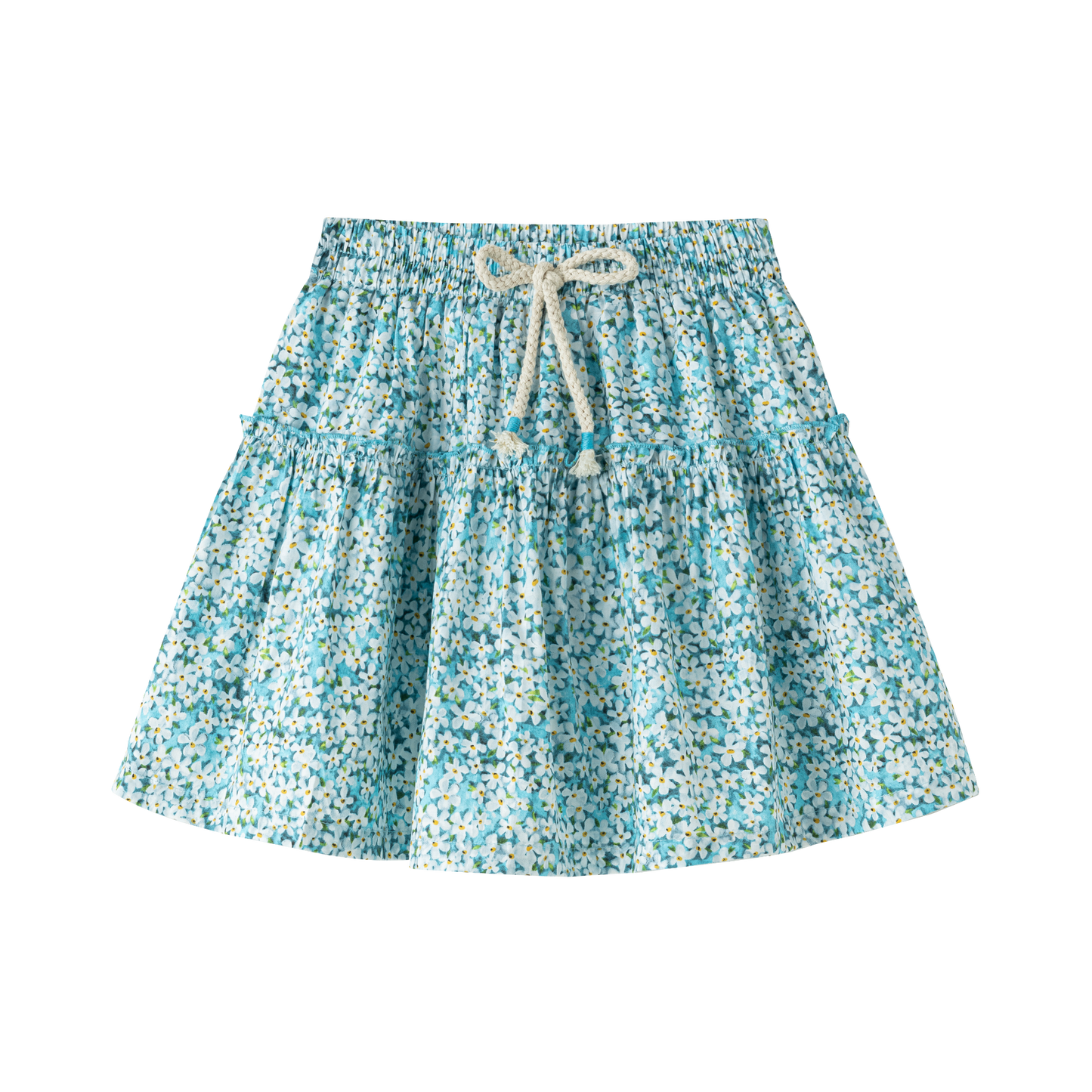 Falda de niña de flores de Newness 2024 - Frontal - Moda Infantil Chicle