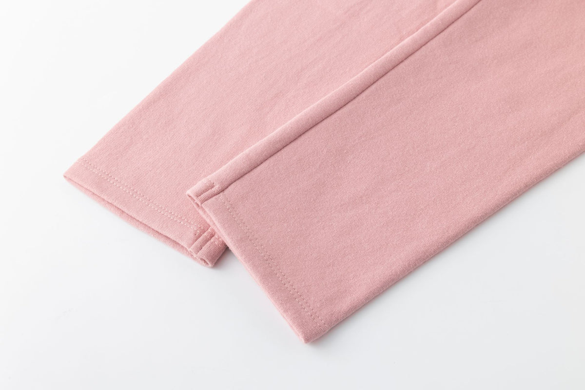 Leggins en felpa en rosa maquillaje - Newness - Detalle 3 - Moda Infantil Chicle