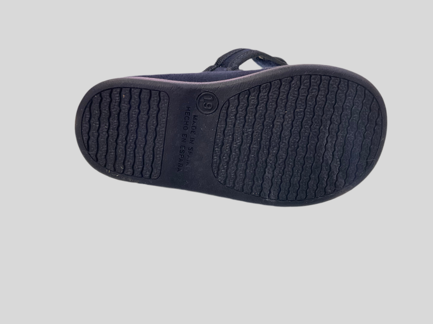 Merceditas Serratex botón de niña Marino - Tokolate - Detalle 2 - Moda Infantil Chicle