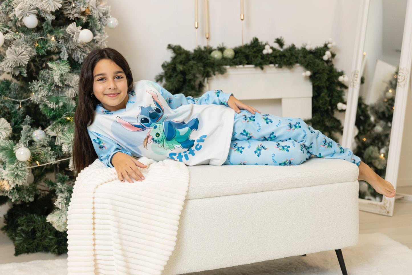 Pijama de Stitch - Detalle 2 - Moda Infantil Chicle