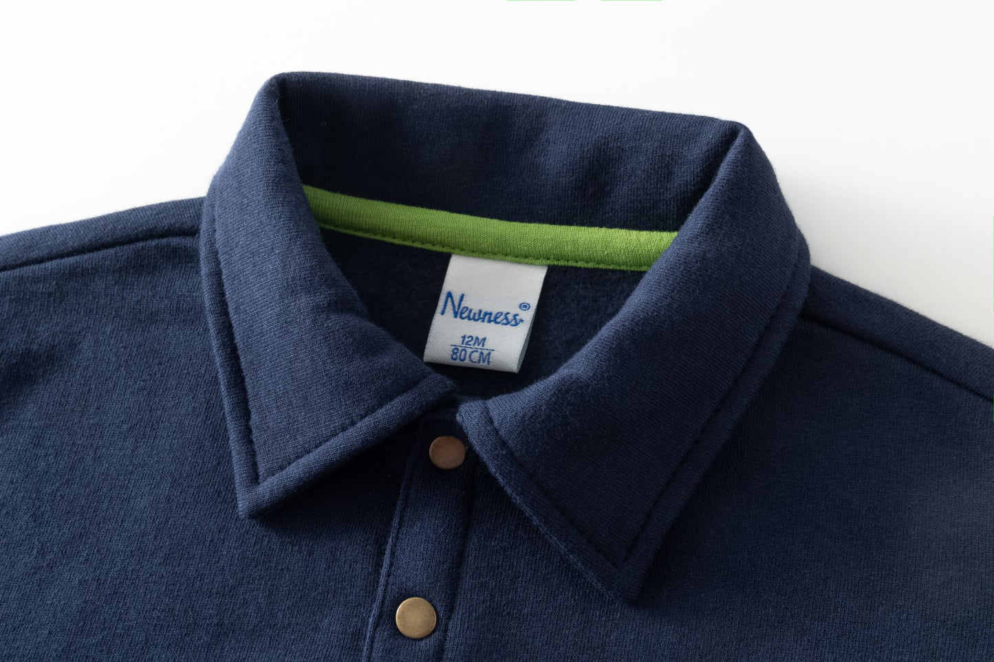 Sudadera bebé azul marino robot - Newness invierno 2024 - Detalle 4 - Moda Infantil Chicle