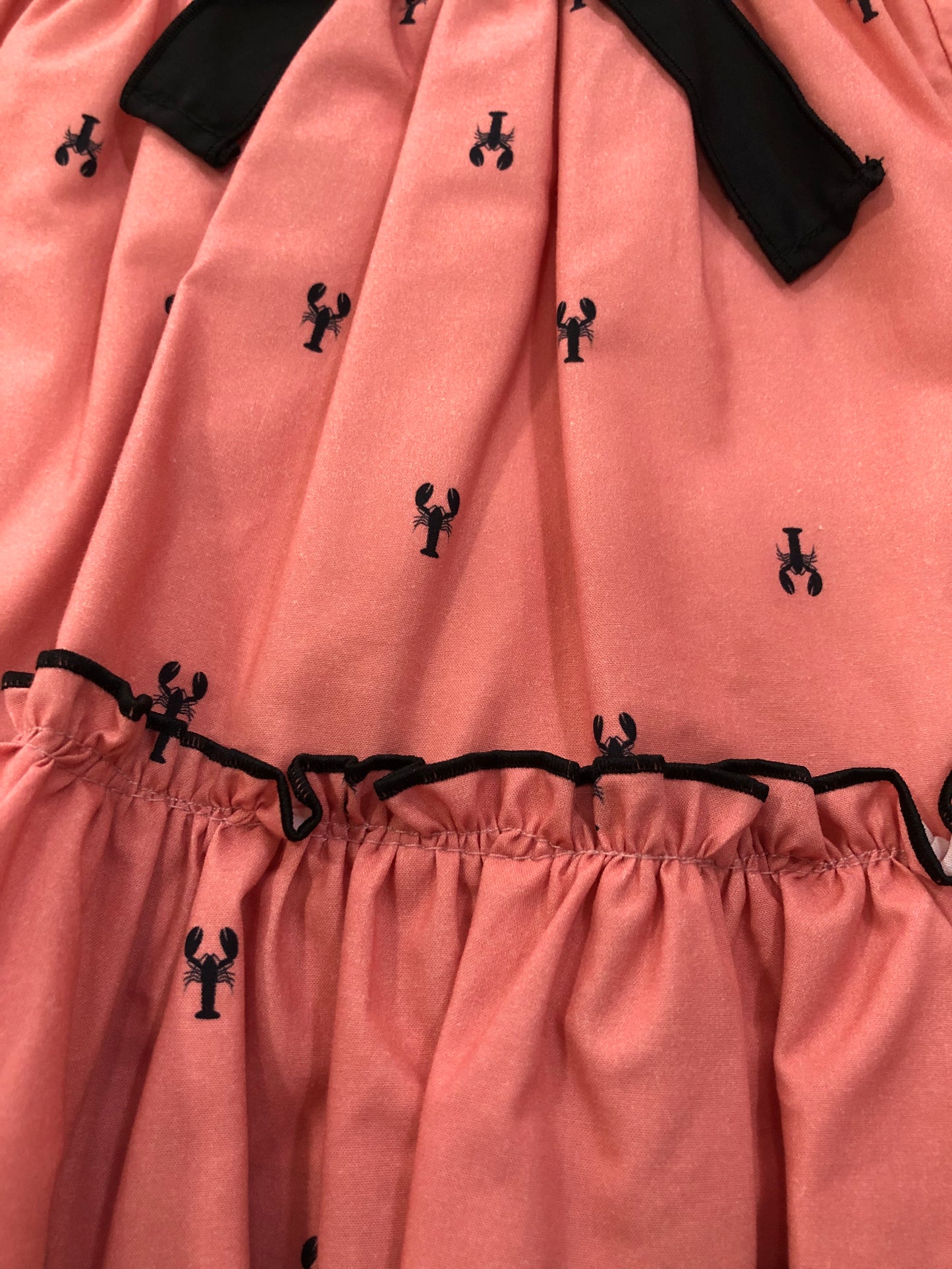 Vestido de niña en color teja - Babiné verano 2023 - Detalle 3 - Moda Infantil Chicle