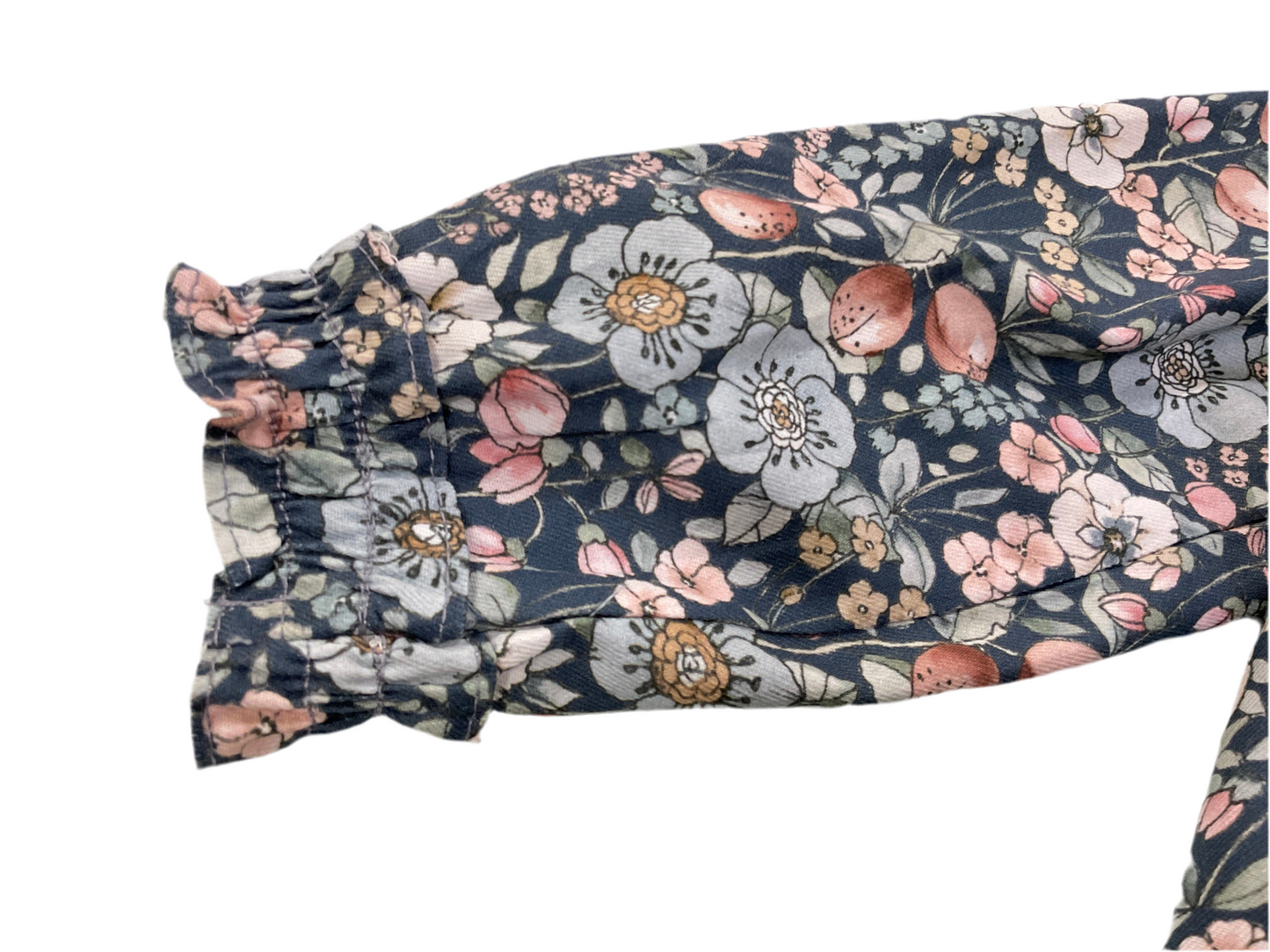 Vestido niña floral - Basmarti - Detalle 5 - Moda Infantil Chicle