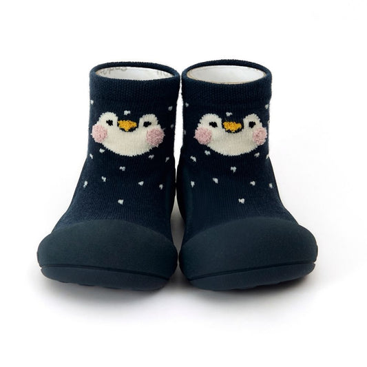Zapatos Attipas · Zootopia Pingüino-Navy - Frontal - Moda Infantil Chicle