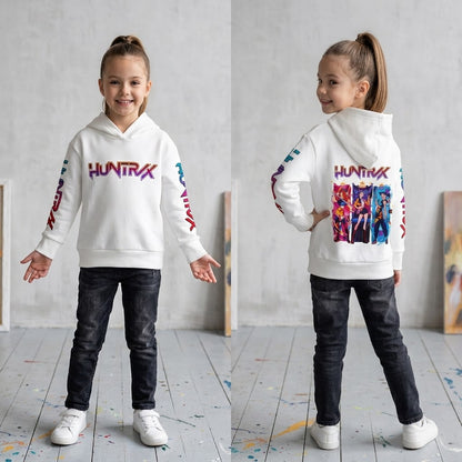Sudadera estampado espalda en blanco k-Pop - pronta moda