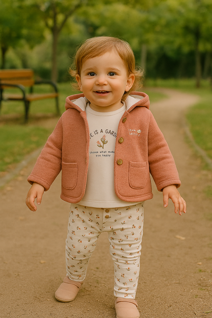 Chandal 3piezas de niña,  con chaqueta - Yatsi baby