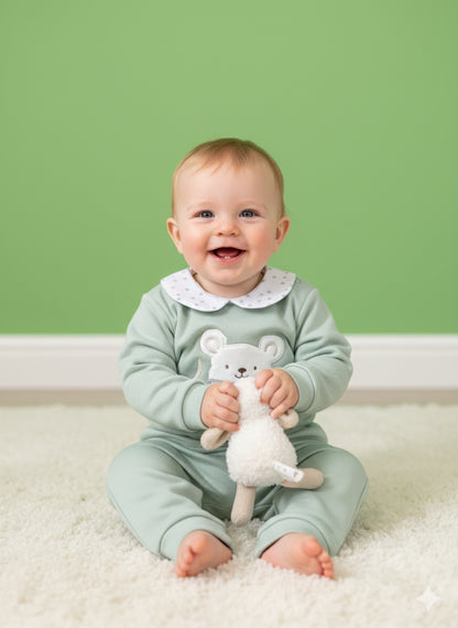 Conjunto bebé ratón - Pequeños Piratas