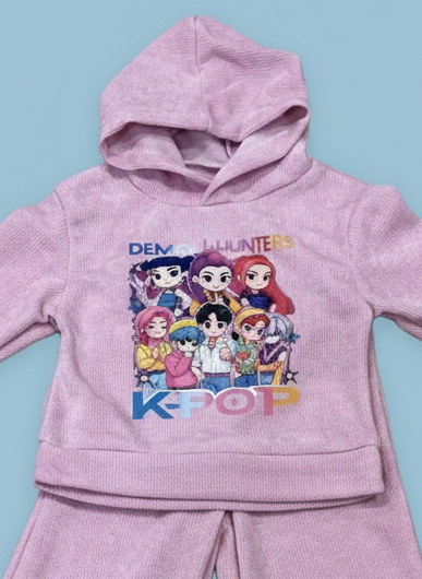 Chandal rosa K- Pop - Pronta Moda