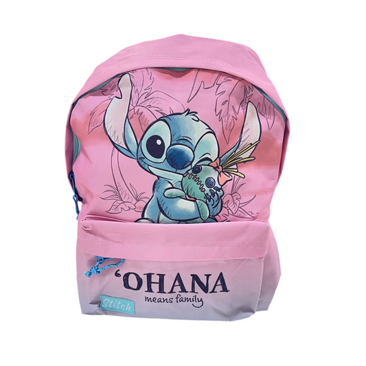 Mochila básica Stitch Ohana 40 cm - Disney