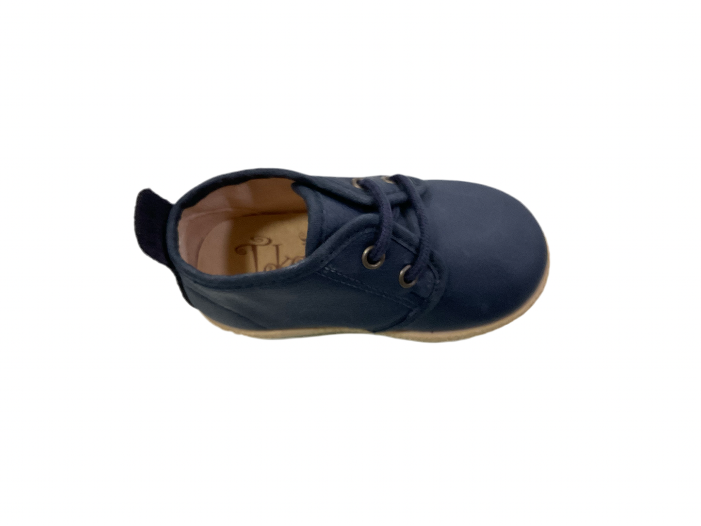 Bota niños Blucher cordones Gante blue - Tokolate