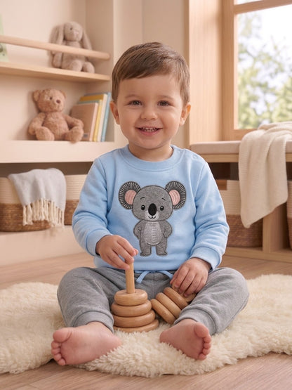 Chándal azul koala de Bebé
