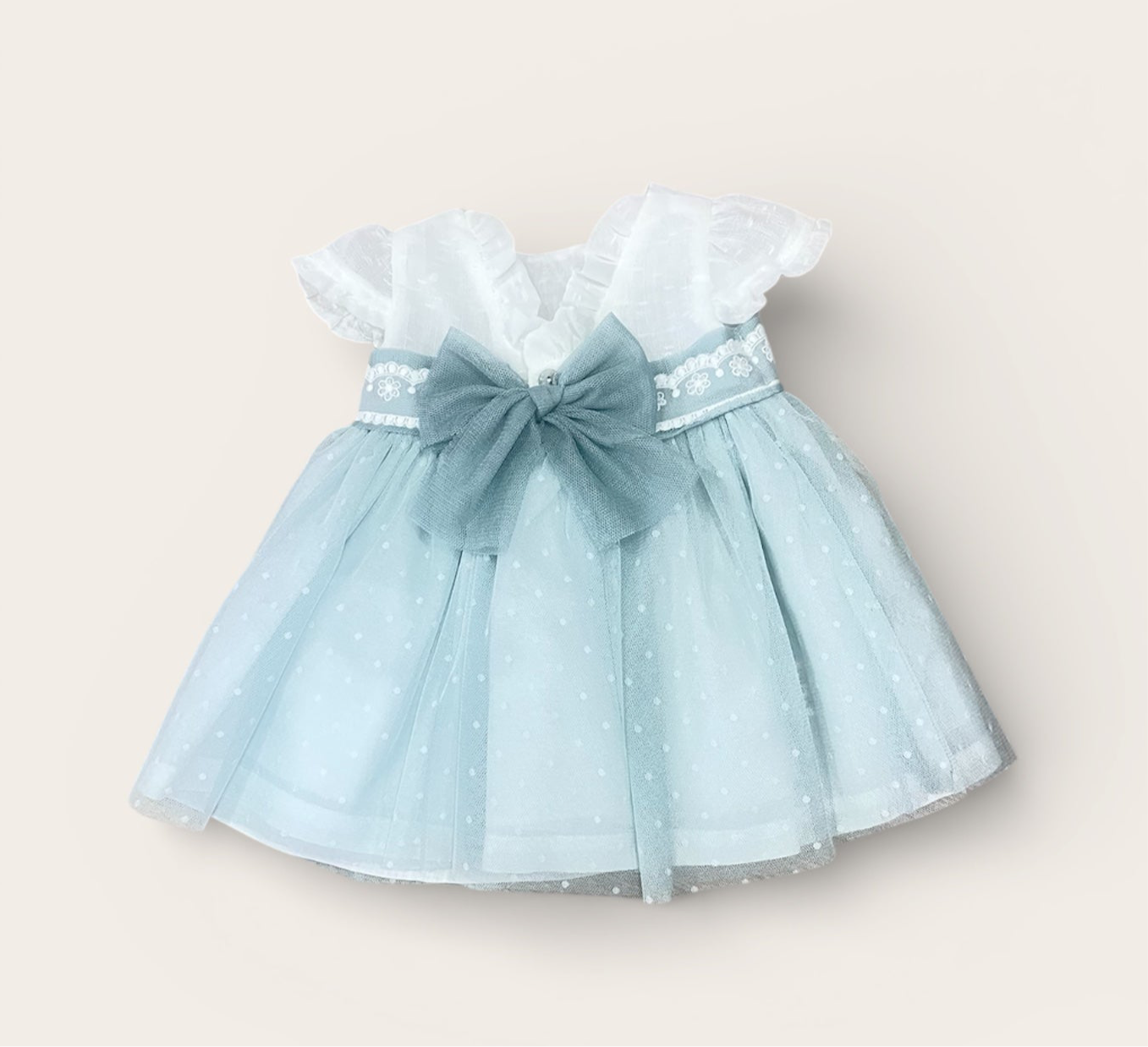 Vestido Hortensia niña bebé   - Basmarti 2026