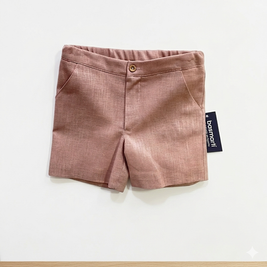 Bermudas en rosa palo niño- Basmartí