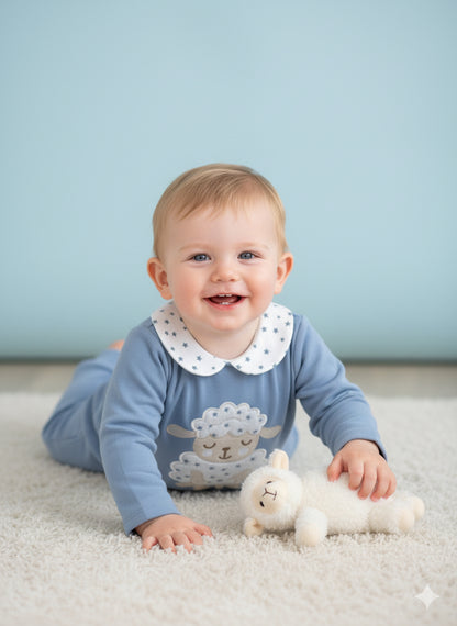 Conjunto bebé oveja - Pequeños Piratas