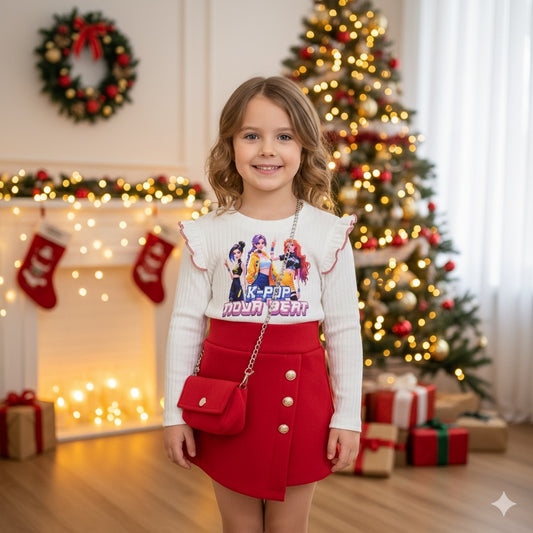 Vestido, con bolso K-pop - Pronta Moda