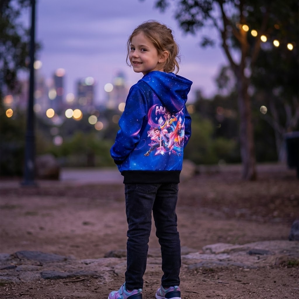 Sudadera estampado con cremallera k-Pop - pronta moda