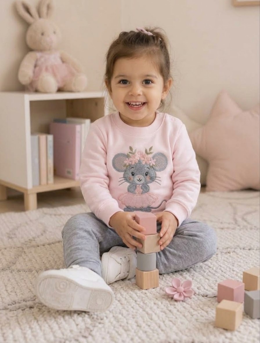 Chándal bebé niña ratita bailarina