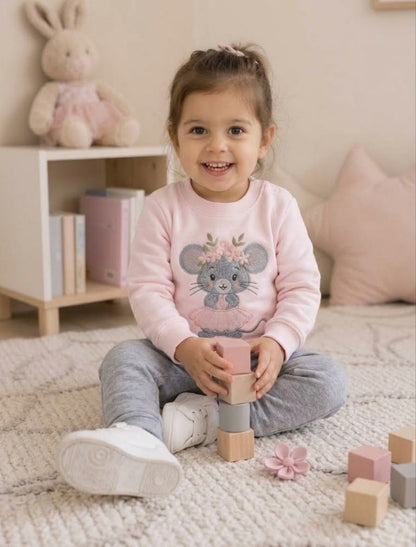 Chándal bebé niña ratita bailarina