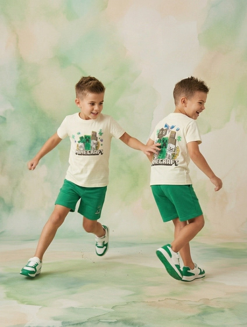 Conjunto niño de 💚Minecraft