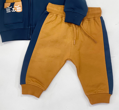 Chándal niño con cremarera - Street Monkey Invierno