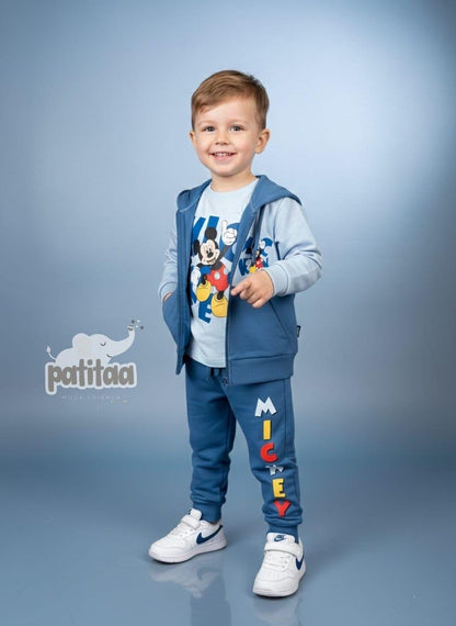 Conjunto tres piezas niño de Micky