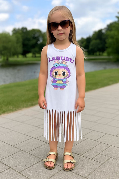 Vestido flecos Labubu - Pronta Moda