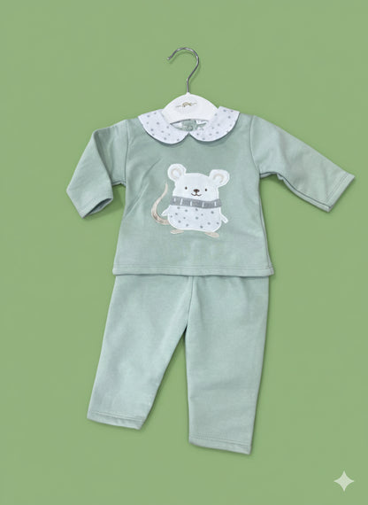 Conjunto bebé ratón - Pequeños Piratas