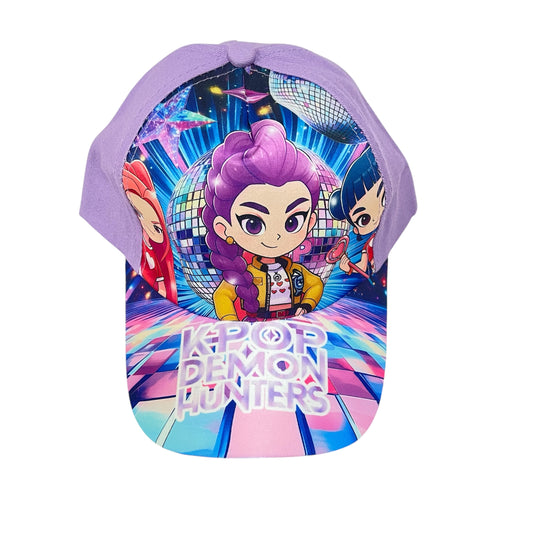 Gorra lila K-Pop Demon Hunters