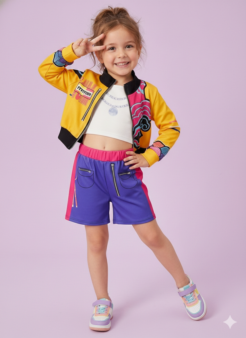 Conjunto 3 piezas K- Pop - Pronta Moda