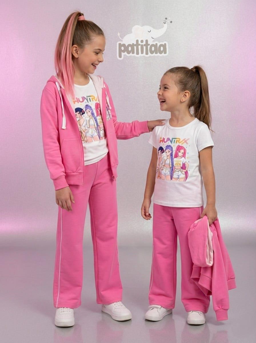 Conjunto tres piezas rosa K- Pop - próximamente