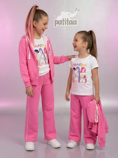 Conjunto tres piezas rosa K- Pop - próximamente