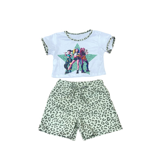 Conjunto verde K-pop - Pronta Moda