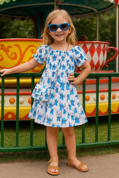 Vestido Stitch con bolso  - Pronta Moda
