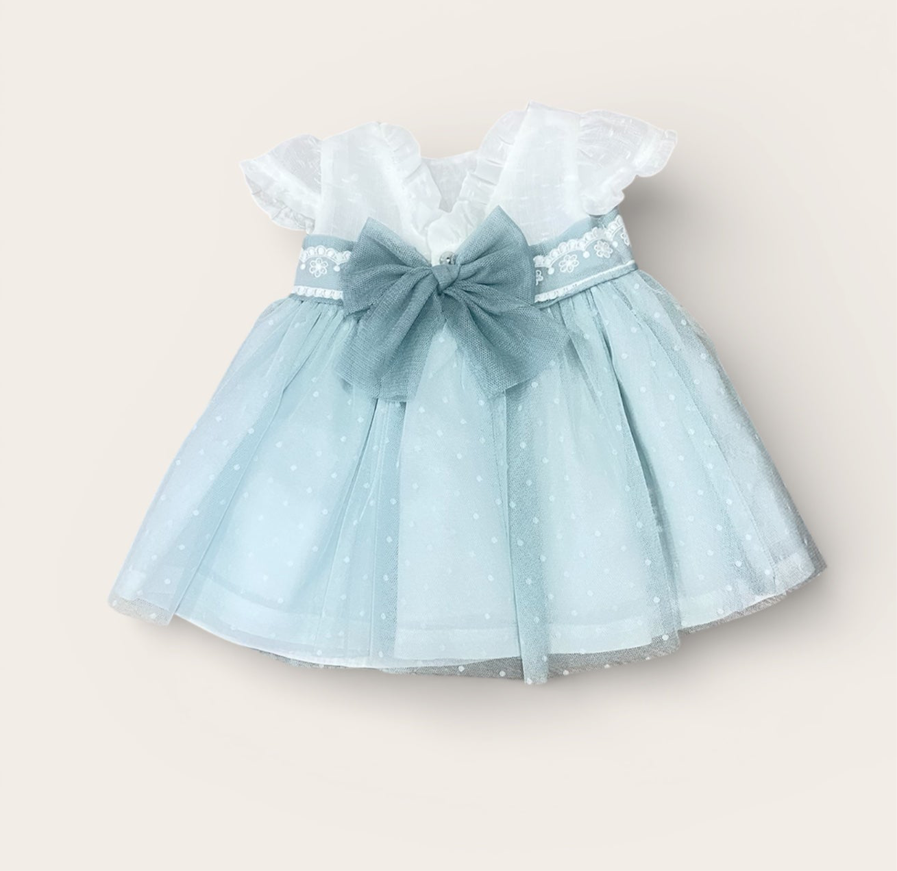 Vestido Hortensia niña bebé   - Basmarti 2026