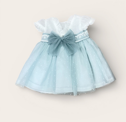 Vestido Hortensia niña bebé   - Basmarti 2026