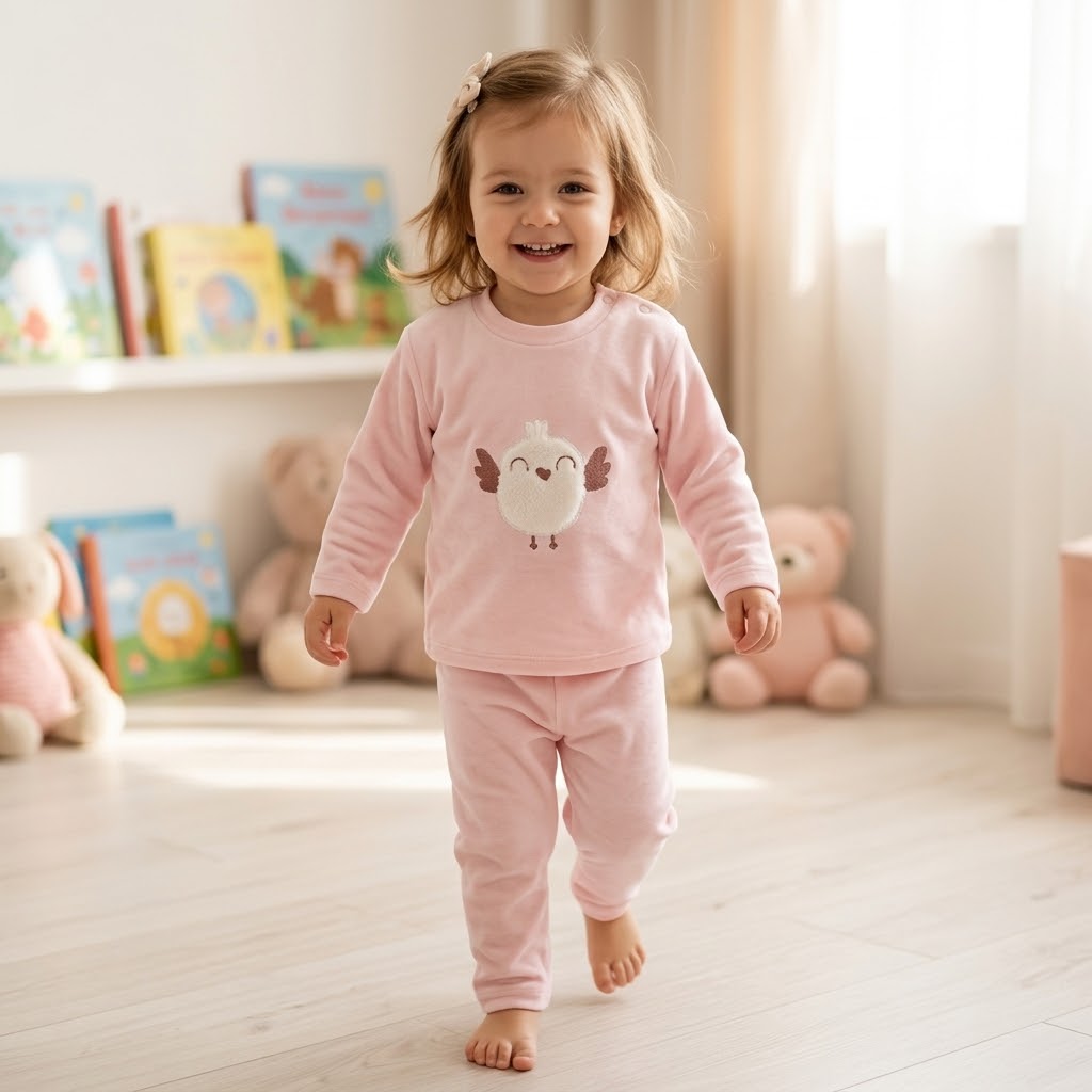 Conjunto bebé niña bollito - Pequeños Piratas