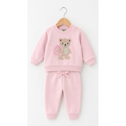 Chándal bebé niña Osita Rosa 🧸