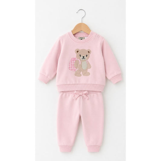 Chándal bebé niña Osita Rosa 🧸