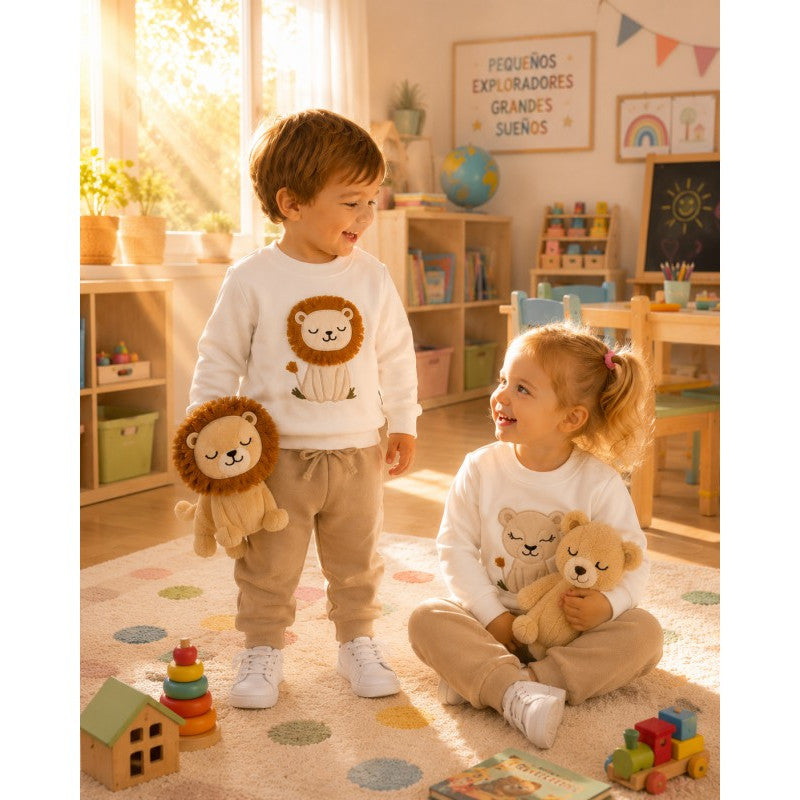Chándal bebé niño León 🦁
