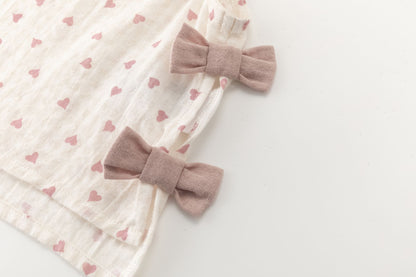 Conjunto niña blusa corazones - Newness