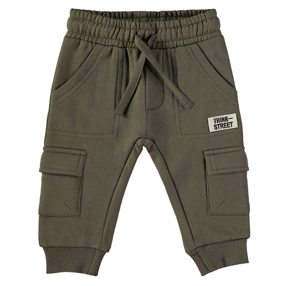 Pantalón infantil de chico en caqui - BABYBOL (12 meses - 8 años)