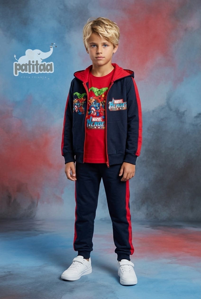 Chandal niño Marvel -Moda infantil CHICLE 