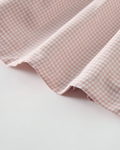 Vestido niña cuadros Vichy rosa - Newness
