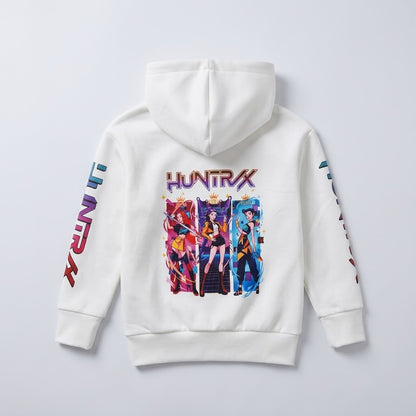 Sudadera estampado espalda en blanco k-Pop - pronta moda