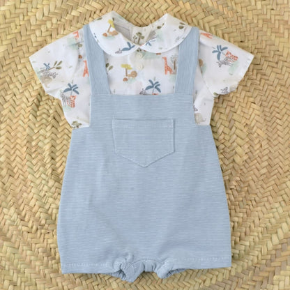 Conjunto Peto camisa Safari - Baby Ferr