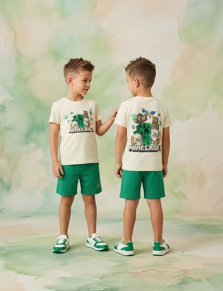 Conjunto niño de 💚Minecraft